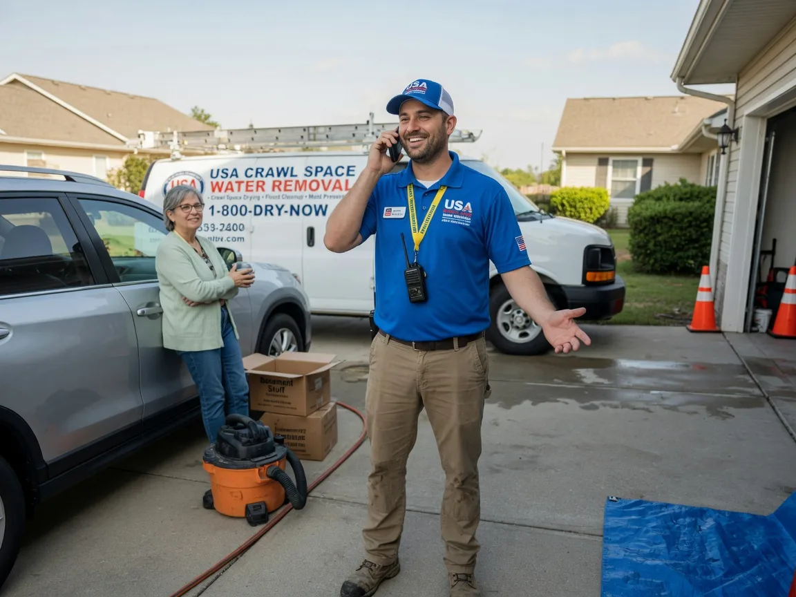 Crawl Space Water Removal Riegelwood, NC FAQs